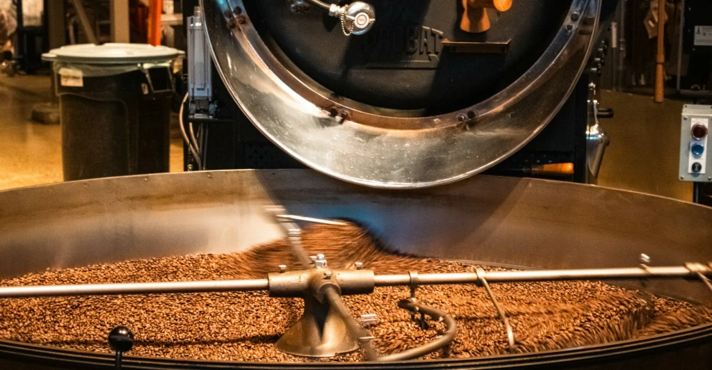 Factory coffee roaster Probat Factory coffee roaster